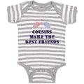 Baby Clothes Cousins Make The Best Friends Baby Bodysuits Boy & Girl Cotton