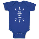 Baby Clothes You Can Do This Dad Baby Bodysuits Boy & Girl Cotton