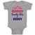 Baby Clothes Cute like Mommy Smelly like Daddy Baby Bodysuits Boy & Girl Cotton