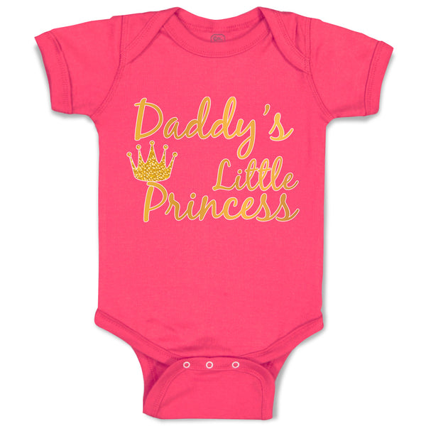 Baby Clothes Daddy's Little Princess Baby Bodysuits Boy & Girl Cotton