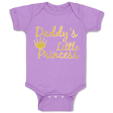 Baby Clothes Daddy's Little Princess Baby Bodysuits Boy & Girl Cotton