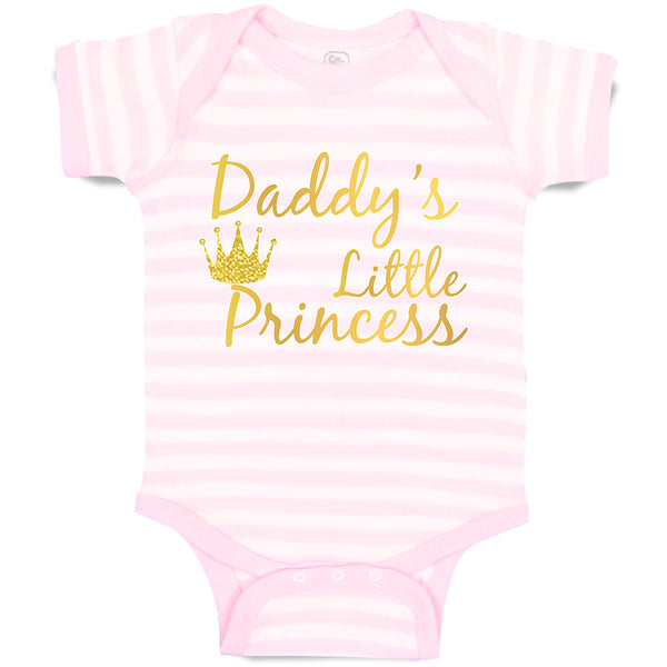 Baby Clothes Daddy's Little Princess Baby Bodysuits Boy & Girl Cotton