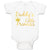 Baby Clothes Daddy's Little Princess Baby Bodysuits Boy & Girl Cotton