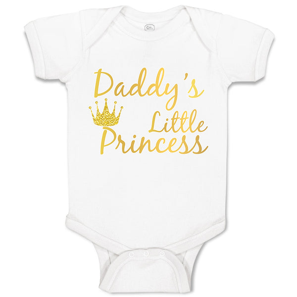 Baby Clothes Daddy's Little Princess Baby Bodysuits Boy & Girl Cotton