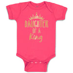 Baby Clothes Daughter of A King Baby Bodysuits Boy & Girl Newborn Clothes Cotton