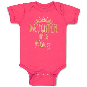 Baby Clothes Daughter of A King Baby Bodysuits Boy & Girl Newborn Clothes Cotton