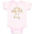 Baby Clothes Daughter of A King Baby Bodysuits Boy & Girl Newborn Clothes Cotton