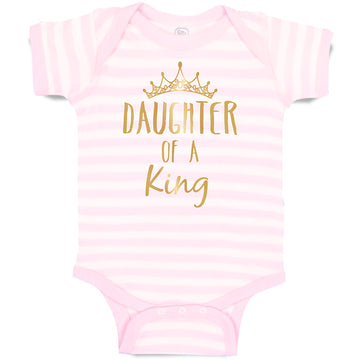 Baby Clothes Daughter of A King Baby Bodysuits Boy & Girl Newborn Clothes Cotton