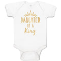 Baby Clothes Daughter of A King Baby Bodysuits Boy & Girl Newborn Clothes Cotton