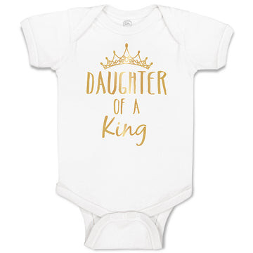 Baby Clothes Daughter of A King Baby Bodysuits Boy & Girl Newborn Clothes Cotton