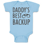 Baby Clothes Daddy's Best Backup Baby Bodysuits Boy & Girl Cotton