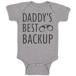 Baby Clothes Daddy's Best Backup Baby Bodysuits Boy & Girl Cotton