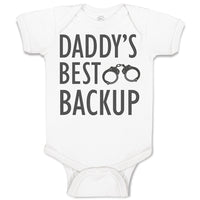 Baby Clothes Daddy's Best Backup Baby Bodysuits Boy & Girl Cotton