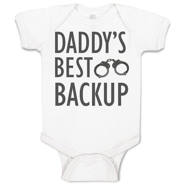 Baby Clothes Daddy's Best Backup Baby Bodysuits Boy & Girl Cotton