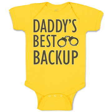 Baby Clothes Daddy's Best Backup Baby Bodysuits Boy & Girl Cotton