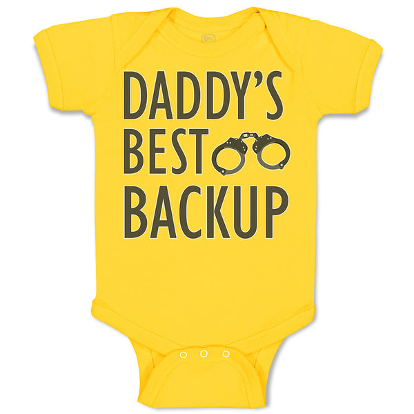 Baby Clothes Daddy's Best Backup Baby Bodysuits Boy & Girl Cotton