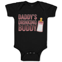 Baby Clothes Daddy's Drinking Buddy Baby Bodysuits Boy & Girl Cotton