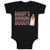 Baby Clothes Daddy's Drinking Buddy Baby Bodysuits Boy & Girl Cotton