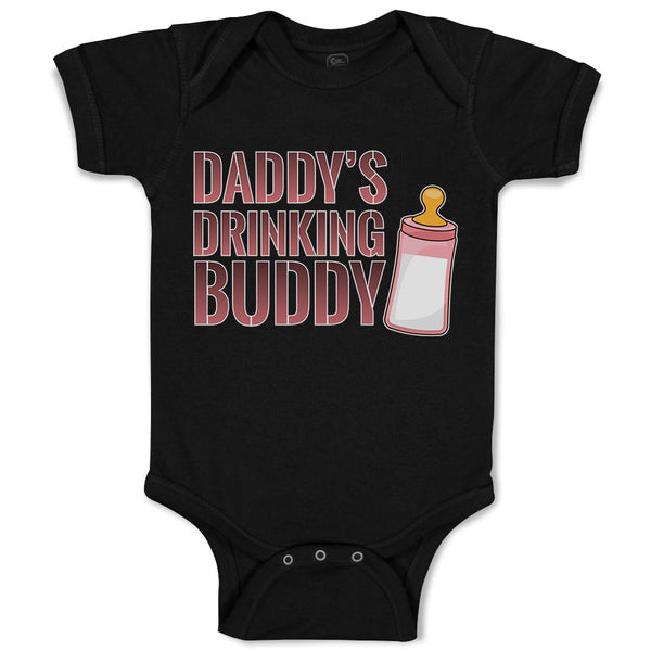 Baby Clothes Daddy's Drinking Buddy Baby Bodysuits Boy & Girl Cotton