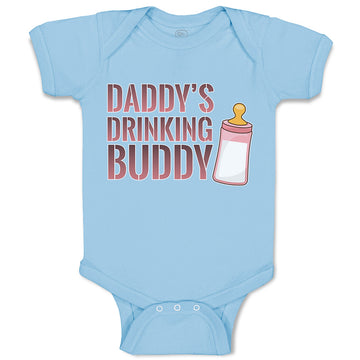 Baby Clothes Daddy's Drinking Buddy Baby Bodysuits Boy & Girl Cotton