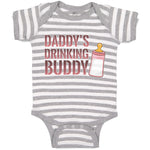 Baby Clothes Daddy's Drinking Buddy Baby Bodysuits Boy & Girl Cotton