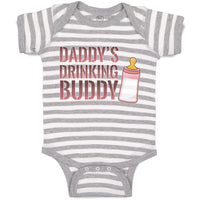 Baby Clothes Daddy's Drinking Buddy Baby Bodysuits Boy & Girl Cotton