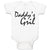 Baby Clothes Daddy's Girl Baby Bodysuits Boy & Girl Newborn Clothes Cotton