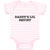 Baby Clothes Daddy's Lil Squirt Baby Bodysuits Boy & Girl Newborn Clothes Cotton