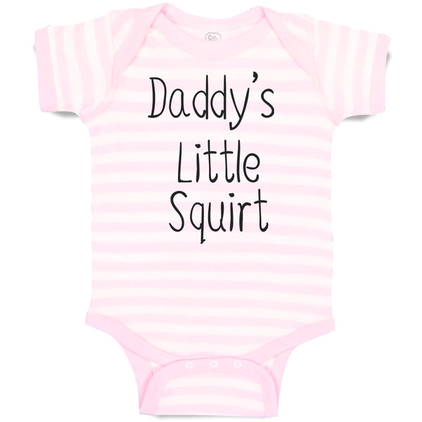 Baby Clothes Daddy's Little Squirt Baby Bodysuits Boy & Girl Cotton