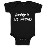 Baby Clothes Daddy's Lil Squirt Baby Bodysuits Boy & Girl Newborn Clothes Cotton