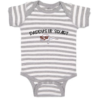 Baby Clothes Daddy's Lil Squirt Baby Bodysuits Boy & Girl Newborn Clothes Cotton