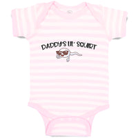 Baby Clothes Daddy's Lil Squirt Baby Bodysuits Boy & Girl Newborn Clothes Cotton