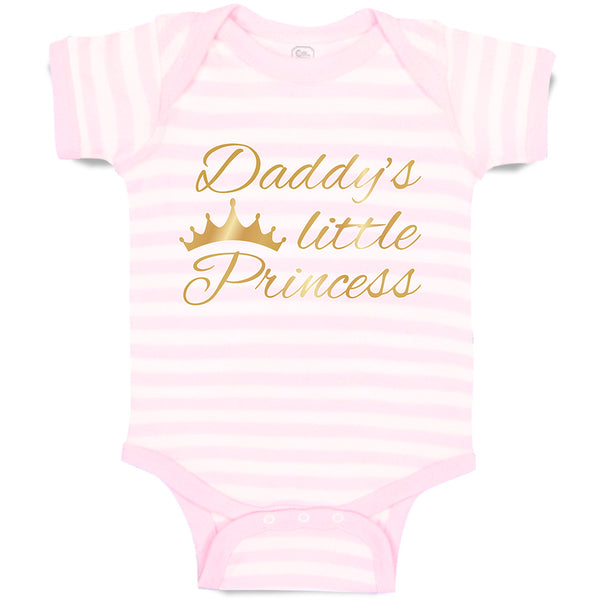 Baby Clothes Daddy's Little Princess Baby Bodysuits Boy & Girl Cotton