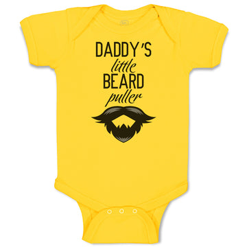 Baby Clothes Daddy's Little Beard Puller Baby Bodysuits Boy & Girl Cotton