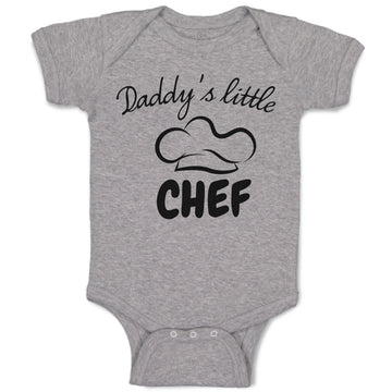Baby Clothes Daddy's Little Chef Baby Bodysuits Boy & Girl Cotton