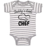 Baby Clothes Daddy's Little Chef Baby Bodysuits Boy & Girl Cotton