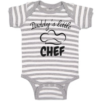 Baby Clothes Daddy's Little Chef Baby Bodysuits Boy & Girl Cotton