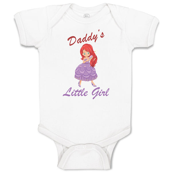 Baby Clothes Daddy's Little Girl Baby Bodysuits Boy & Girl Cotton