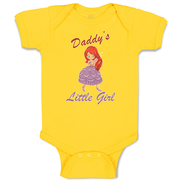 Baby Clothes Daddy's Little Girl Baby Bodysuits Boy & Girl Cotton