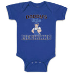 Baby Clothes Daddy's Little Mechanic Baby Bodysuits Boy & Girl Cotton