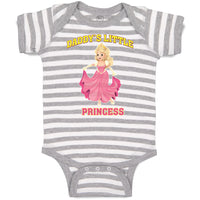 Baby Clothes Daddy's Little Princess Baby Bodysuits Boy & Girl Cotton