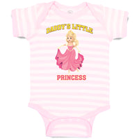 Baby Clothes Daddy's Little Princess Baby Bodysuits Boy & Girl Cotton