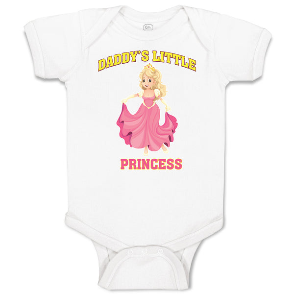 Baby Clothes Daddy's Little Princess Baby Bodysuits Boy & Girl Cotton