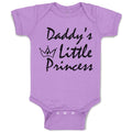 Baby Clothes Daddy's Little Princess Baby Bodysuits Boy & Girl Cotton