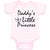 Baby Clothes Daddy's Little Princess Baby Bodysuits Boy & Girl Cotton