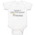 Baby Clothes Daddy's Little Portuguese Princess Baby Bodysuits Boy & Girl Cotton