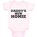 Baby Clothes Daddy's New Homie Baby Bodysuits Boy & Girl Newborn Clothes Cotton