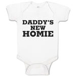 Baby Clothes Daddy's New Homie Baby Bodysuits Boy & Girl Newborn Clothes Cotton