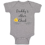 Baby Clothes Daddy's Other Chick Baby Bodysuits Boy & Girl Cotton