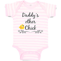 Baby Clothes Daddy's Other Chick Baby Bodysuits Boy & Girl Cotton